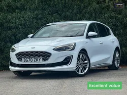White Used 2020 Ford Focus Vignale Hatchback | £13,114 (Fair price)
