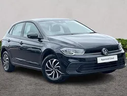Black Used 2022 VW Polo Life Hatchback | £15,995 (Fair price)