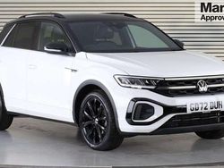 White Used 2023 VW T-Roc R-line SUV | £24,357 (Expensive)