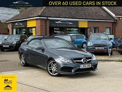 Grey Used 2014 Mercedes E250 AMG Cabriolet | £11,995 (Fair price)