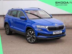 Blue Used 2023 Skoda Karoq SE L SUV | £19,549 (Fair price)