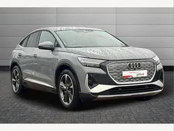 Grey Used 2023 Audi Q4 Sportback e-tron S-Line SUV | £30,850 (Expensive)