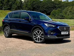 Blue Used 2022 Seat Tarraco XCELLENCE Lux SUV | £23,500 (Fair price)