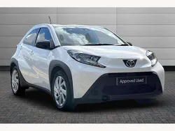 White Used 2022 Toyota Aygo PURE Hatchback | £10,695 (Fair price)