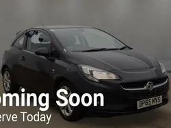 Black Used 2016 Vauxhall Corsa Hatchback | £4,449 (Fair price)