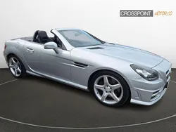 Silver Used 2013 Mercedes SLK250 AMG Cabriolet | £6,995 (Fair price)