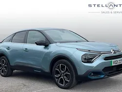Blue Used 2021 Citroën e-C4 Shine Hatchback | £11,711 (Fair price)