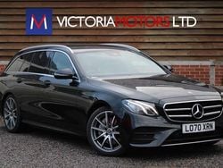 Black Used 2021 Mercedes E200 AMG line Estate | £22,995 (Fair price)