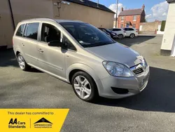Silver Used 2009 Vauxhall Zafira MPV | £3,495 (Expensive)