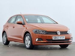Orange Used 2018 VW Polo SE Hatchback | £9,998 (Fair price)