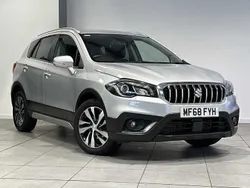 Silky silver metallic Used 2018 Suzuki SX4 S-Cross SZ-T SUV | £12,000 (Fair price)