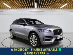 Grey Used 2021 Jaguar F-Pace R-Sport SUV | £16,299 (Fair price)