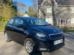 Blue Used 2015 Peugeot 108 Active Hatchback | £4,195 (Fair price)