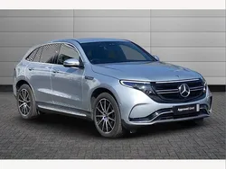 High tech silver Used 2021 Mercedes EQC400 AMG line SUV | £24,490 (Super price)
