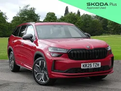 Red Used 2025 Skoda Kodiaq SportLine SUV | £40,995 (Expensive)