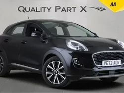 Black Used 2022 Ford Puma Titanium SUV | £14,075 (Good price)