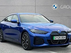 Portimao blue Used 2025 BMW i4 M Sport Sedan | £43,595 (Fair price)