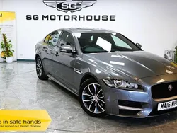 Grey Used 2016 Jaguar XF R-Sport Sedan | £10,985 (Fair price)
