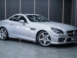 Silver Used 2015 Mercedes SLK250 AMG Cabriolet | £10,990 (Fair price)