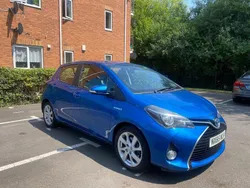 Blue Used 2015 Toyota Yaris Hybrid Hatchback | £8,995 (A bit pricey)