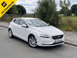 White Used 2018 Volvo V40 Inscription Estate | £10,495 (Fair price)