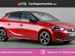 Red Used 2022 Vauxhall Corsa Ultimate Hatchback | £12,497 (Fair price)