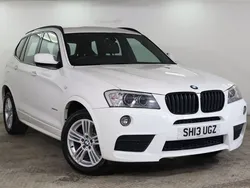 White Used 2013 BMW X3 M Sport SUV | £6,075 (Good price)