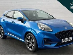 Blue Used 2022 Ford Puma Gen-E ST-Line Hatchback | £13,905