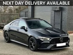 Black Used 2022 Mercedes CLA180 AMG line Sedan | £33,900