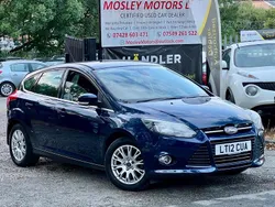 Blue Used 2012 Ford Focus Titanium Hatchback | £4,290 (A bit pricey)