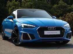 Blue Used 2020 Audi A5 Cabriolet Comfort Cabriolet | £25,995 (Expensive)