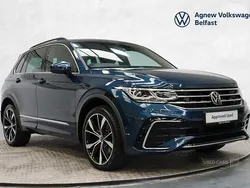 Blue Used 2022 VW Tiguan R-line SUV | £26,950 (Fair price)