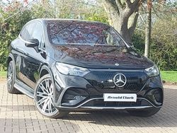 Black Used 2023 Mercedes EQE350 AMG line Estate | £53,998 (Fair price)
