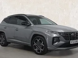 Grey Used 2023 Hyundai Tucson N Line SUV | £22,192 (A bit pricey)