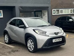 Silver Used 2023 Toyota Aygo PURE Hatchback | £13,395 (Fair price)