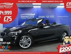 Black Used 2018 BMW 220 M Sport Cabriolet | £14,999 (Fair price)