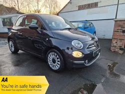 Black Used 2017 Fiat 500 Lounge Hatchback | £5,995 (Good price)