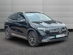 Night black Used 2021 Mercedes EQA250 AMG Line Premium SUV | £22,150 (Fair price)