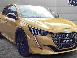 Yellow Used 2021 Peugeot 208 Premium Hatchback | £14,937 (Fair price)