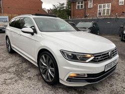 White Used 2016 VW Passat R-line Estate | £8,495 (Expensive)