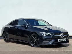 Black Used 2022 Mercedes CLA250 AMG Line Premium Sedan | £25,098 (Good price)