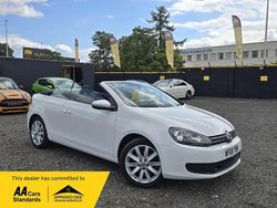 White Used 2015 VW Golf Cabriolet SE Cabriolet | £7,495 (Fair price)
