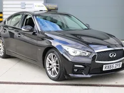 Black Used 2015 Infiniti Q50 Sport Tech Sedan | £5,995 (Fair price)
