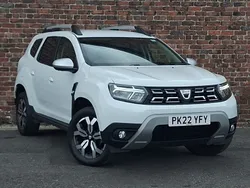 White Used 2022 Dacia Duster Prestige SUV | £15,498 (A bit pricey)