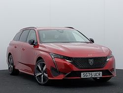 Premium paint elixir red New 2025 Peugeot 308 GTi Estate | £26,998 (Fair price)