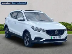 White Used 2021 MG ZS Exclusive Sedan | £11,493 (Fair price)
