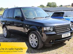 Black Used 2011 Land Rover Range Rover Vogue SE SUV | £18,950