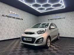 Silver Used 2011 Kia Picanto 2 Hatchback | £6,499 (Expensive)