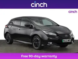 Black Used 2022 Nissan Leaf N-Connecta Hatchback | £10,699 (Fair price)
