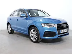 Blue Used 2015 Audi Q3 S-Line SUV | £11,800 (Fair price)